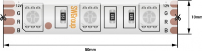 Светодиодная лента  SWG560-12-14.4-RGB-65