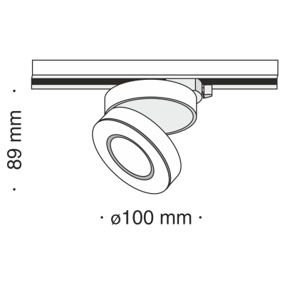 Трековый светильник Maytoni TR006-1-12W3K-W4K