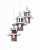 Подвесной светильник Lumina Deco Capri LDP 11327 B-3 WT