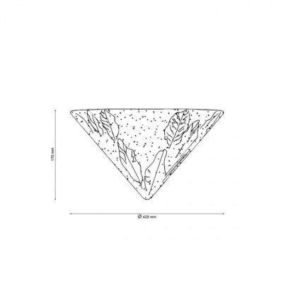 Настенный светильник Pietra Isola pietra isola w128.1