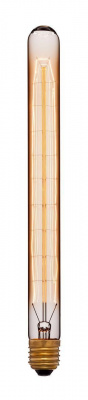Лампа накаливания E27 40W трубчатая золотая 053-754
