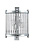 Бра Crystal Lux TADEO AP2 CHROME/TRANSPARENTE