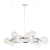 Люстра Crystal Lux AGATA SP15 V2 CHROME/TRANSPARENTE