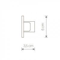 Заглушка Profile Recessed Dead End Cap 8974