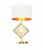Настольная лампа Lumina Deco Fabi LDT 5529 F.GD+WT Настольная лампа Lumina Deco Fabi LDT 5529 F.GD+WT