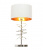 Настольная лампа Lumina Deco Milari LDT 5530 CHR+WT