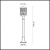 Наземный фонарь Kordi 2286/1A Наземный фонарь Kordi 2286/1A