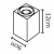 Точечный светильник Pictor A5655PL-1WH