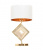 Настольная лампа Lumina Deco Fabi LDT 5529 F.GD+WT Настольная лампа Lumina Deco Fabi LDT 5529 F.GD+WT