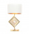 Настольная лампа Lumina Deco Fabi LDT 5529 F.GD+WT Настольная лампа Lumina Deco Fabi LDT 5529 F.GD+WT